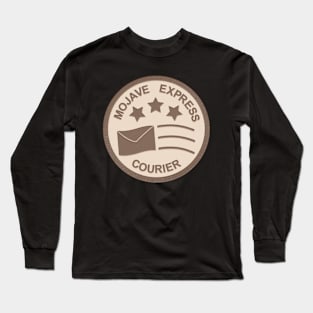 Mojave Express Courier "Patch" (Brown on Tan) Long Sleeve T-Shirt